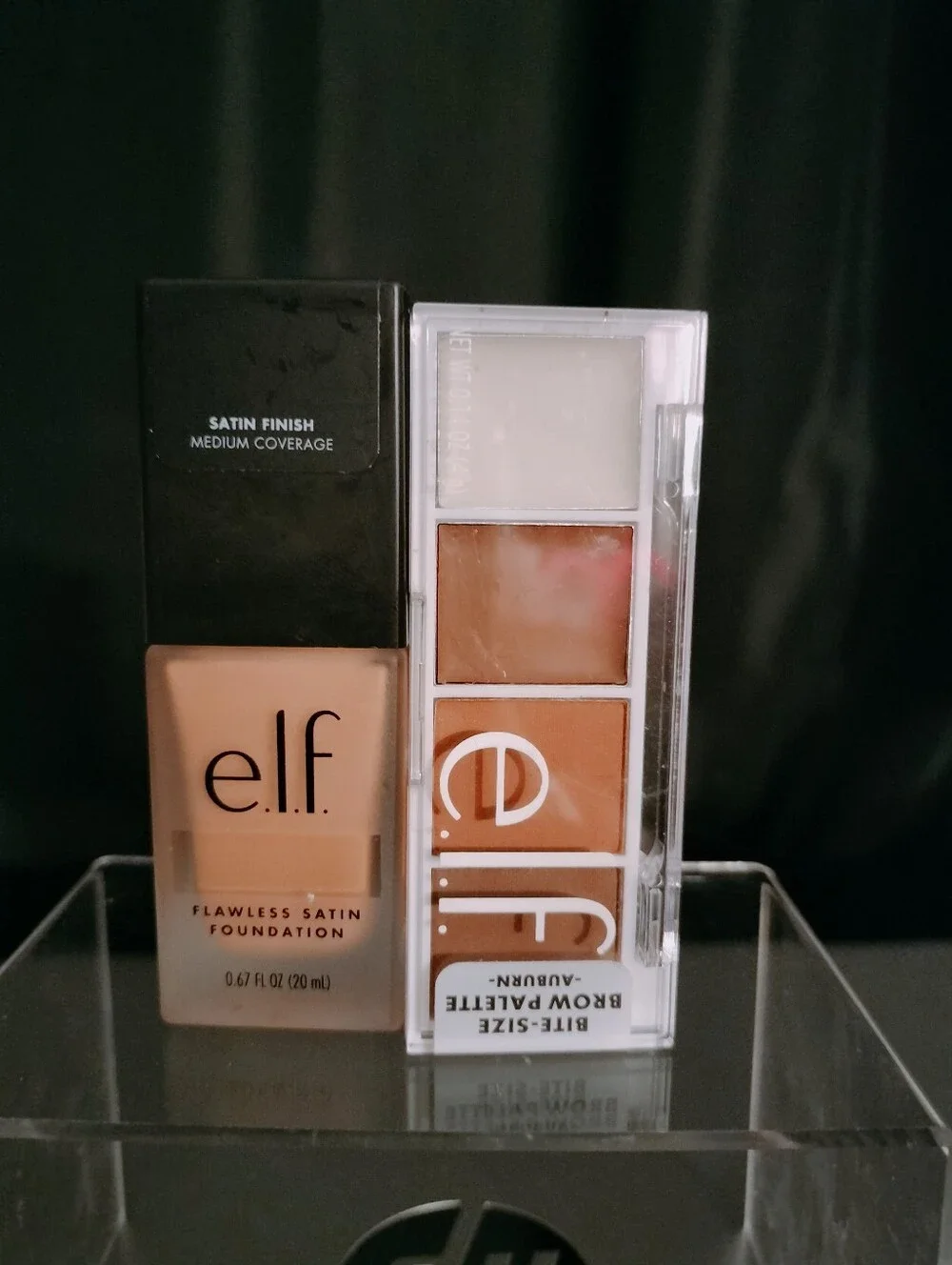 e.l.f. Flawless Satin Foundation & Brow Palette - Warm Beige Shades